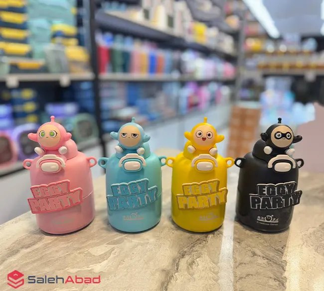 فروش عمده تراول ماگ استیل 430 میل EGGY PARTY