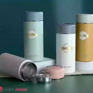 فروش عمده تراول ماگ استیل صافی دار 350 میل