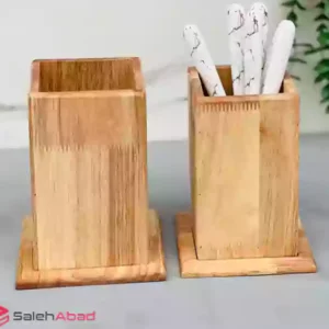 فروش عمده جاقاشقی چوبی مکعبی استند دار