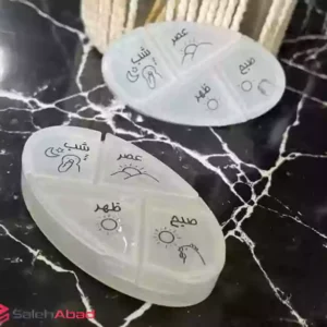 فروش عمده جعبه قرص روزانه بیضی