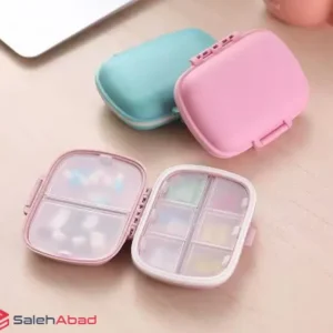 فروش عمده جعبه قرص مستطیلی 8 خانه