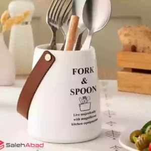 فروش عمده جاقاشقی سرامیکی با دسته چرم