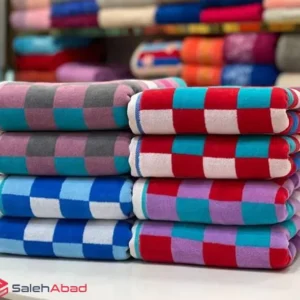 فروش عمده حوله دستی شطرنجی ماندگار
