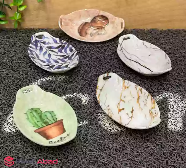 فروش عمده خرما خوری ملامین بیضی فانتزی