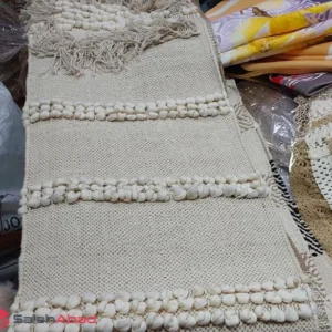 فروش عمده رانر مکرومه دستبافت ریشه دار
