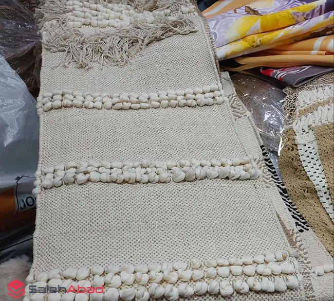 فروش عمده رانر مکرومه دستبافت ریشه دار