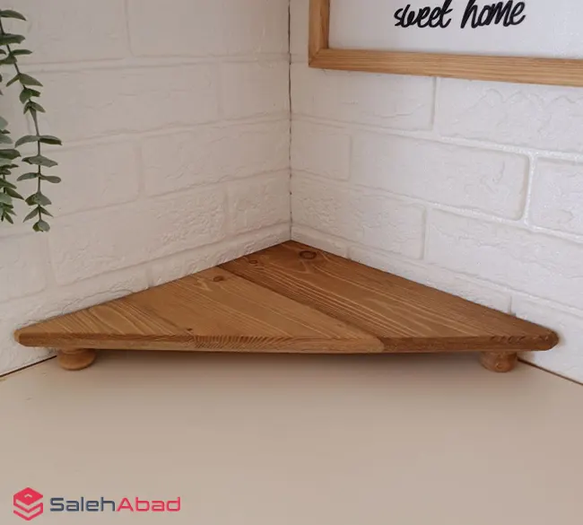 فروش عمده رایزر چوبی کنجی 3 پایه