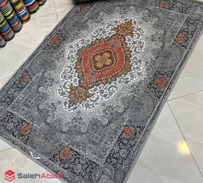 فروش عمده کاور فرش مخمل شانل طرح فرش