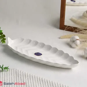 فروش عمده رولت خوری سرامیکی مدل برگ