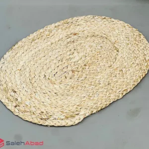 فروش عمده زیر بشقابی بیضی حصیری