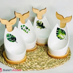 فروش عمده زیر ملاقه ای سرامیکی پایه چوبی