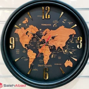 فروش عمده ساعت دیواری چوبی تورنتو مدل 411