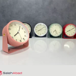 فروش عمده ساعت رومیزی کلاسیک رنگی