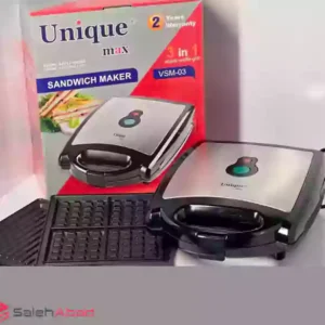 فروش عمده ساندویچ ساز سه کاره UNIQUE