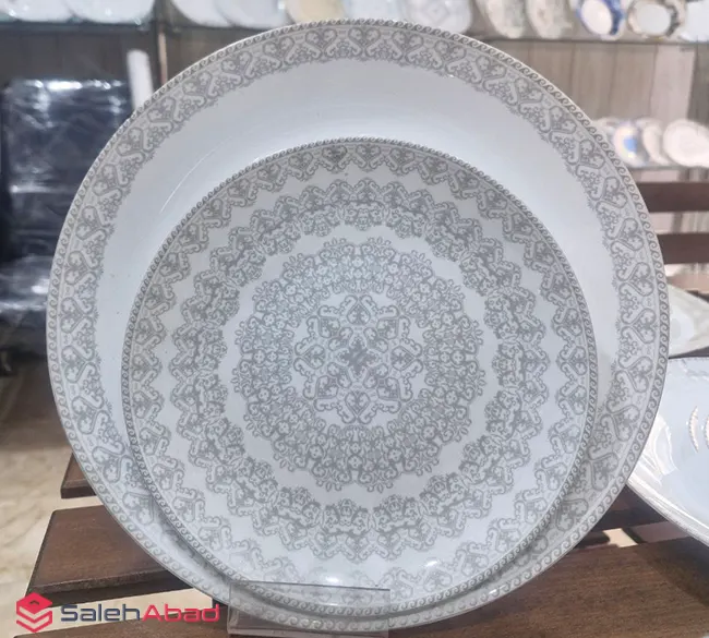 فروش عمده سرویس 26 پارچه گرد ناتالی طوسی