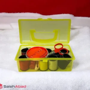 فروش عمده ست نخ و سوزن با جعبه پلاستیکی