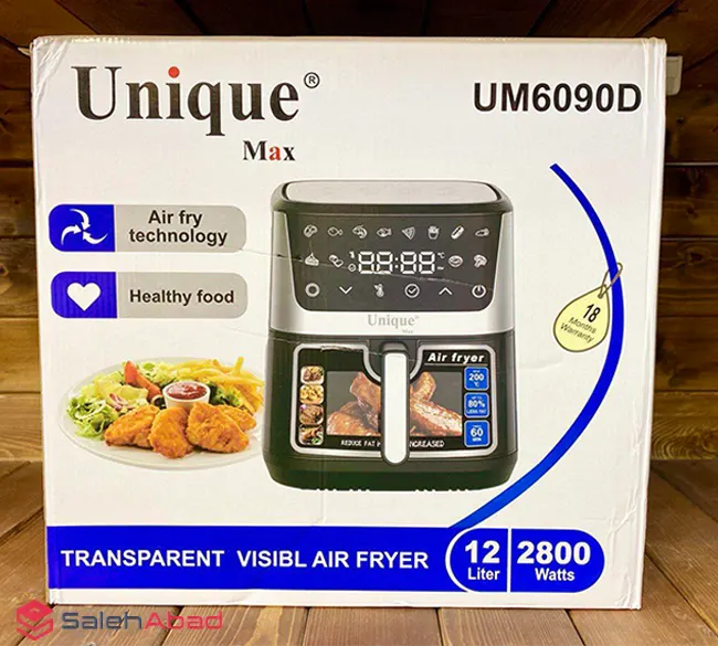 فروش عمده سرخ کن یونیک مکس مدل UM6090D