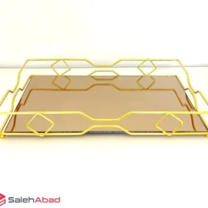 فروش عمده سینی کف آینه ای مدل پالیز