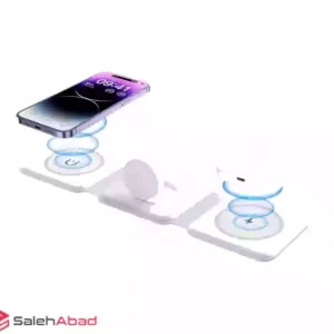 فروش عمده شارژر بی سیم مغناطیسی تاشو