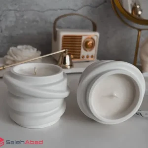 فروش عمده شمع لیوانی معطر مدل حریر