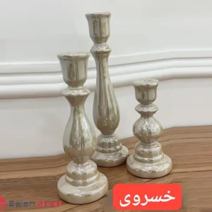 فروش عمده جاشمعی قلمی سه تایی لاستر