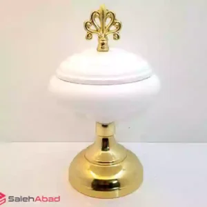 فروش عمده شکلات خوری فلزی درب دار گرد