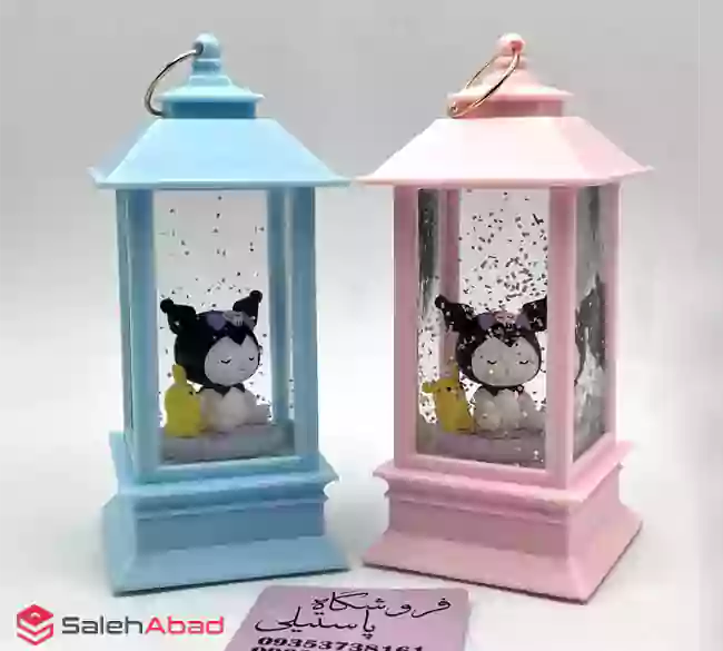 فروش عمده فانوس چراغدار فانتزی کرومی