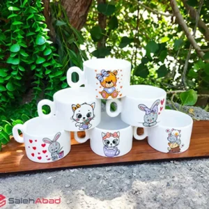 فروش عمده فنجان قهوه سرامیکی حیوانات
