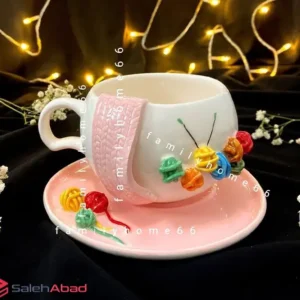 فروش عمده فنجان نعلبکی طرح کاموا