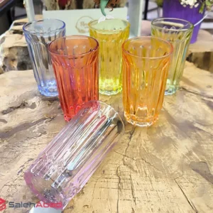 فروش عمده لیوان بلند رنگی پاشاباغچه