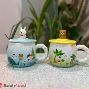 فروش عمده ماگ دخترانه فانتزی حیوانات