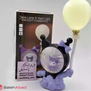 فروش عمده چراغ خواب کرومی بادکنک به دست
