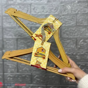 فروش عمده چوب لباسی طرح چوب کندو 3 عددی