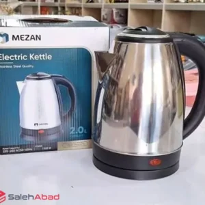فروش عمده کتری برقی استیل دو لیتری MEZAN
