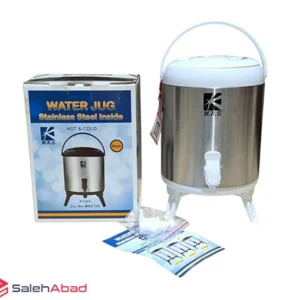 فروش عمده کلمن استیل 8 لیتری پایه دار MRS