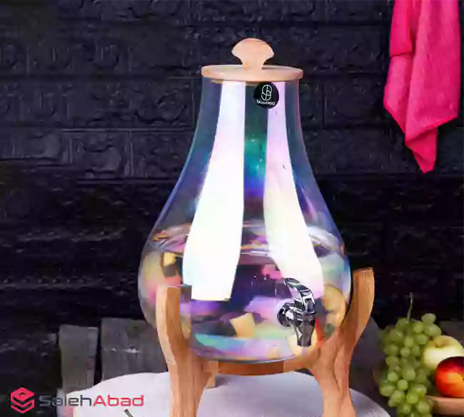 فروش عمده کلمن آب خمره ای هفت رنگ