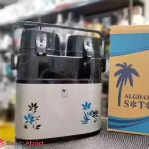 فروش عمده فلاسک دوقلو فلزی علقمه
