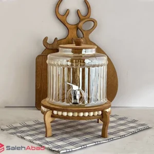 فروش عمده کلمن بلور درب چوبی مهره دار