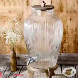 فروش عمده کلمن شربت پایه چوبی 10 لیتری