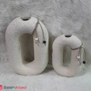 فروش عمده گلدان جفتی مدل تو خالی