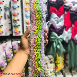 فروش عمده گیره موی سر انبری طرح قلبی