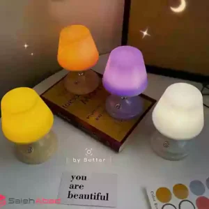 فروش عمده آباژور رومیزی رنگی باتری خور