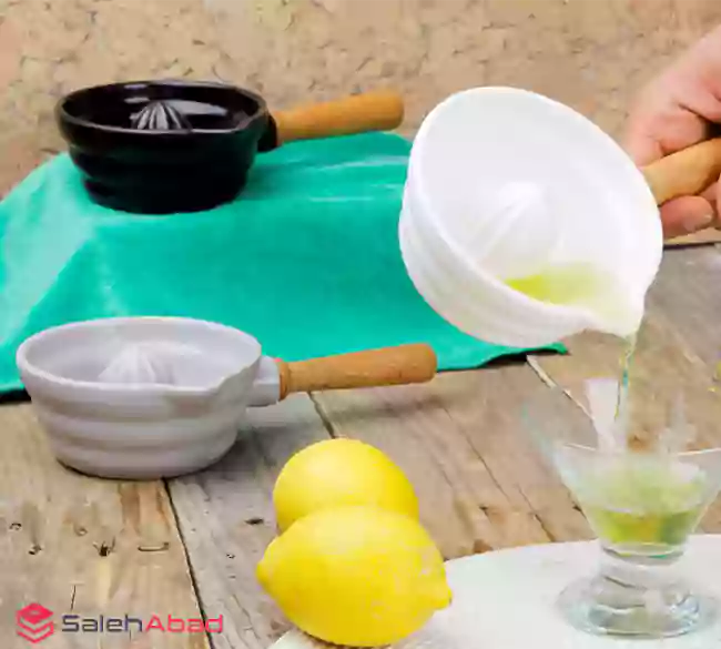 فروش عمده آبلیمو گیر چینی دسته چوبی