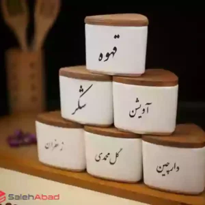 فروش عمده بانکه مثلثی تکست دار درب چوبی