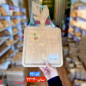 فروش عمده تخته برش چوبی مستطیل طرح برگ