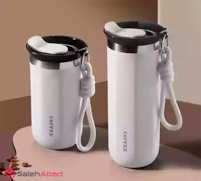 فروش عمده تراول ماگ استیل کافی بند دار