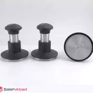 فروش عمده تمپر قهوه فلزی سایز 58