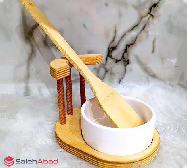 فروش عمده جا قاشقی کنار گاز زیره چوبی