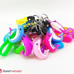 فروش عمده جاکلیدی سیلیکونی طرح دلفین