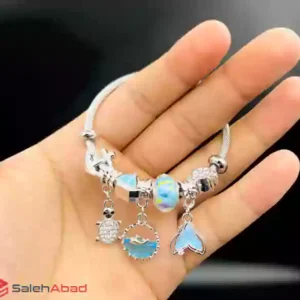 فروش عمده دستبند پاندورا استیل طرح دریایی